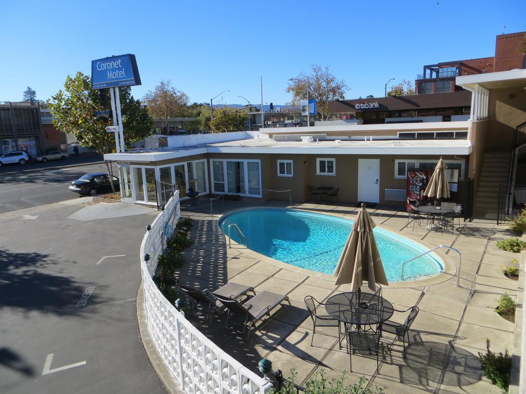 Coronet Motel Palo Alto Eksteriør billede